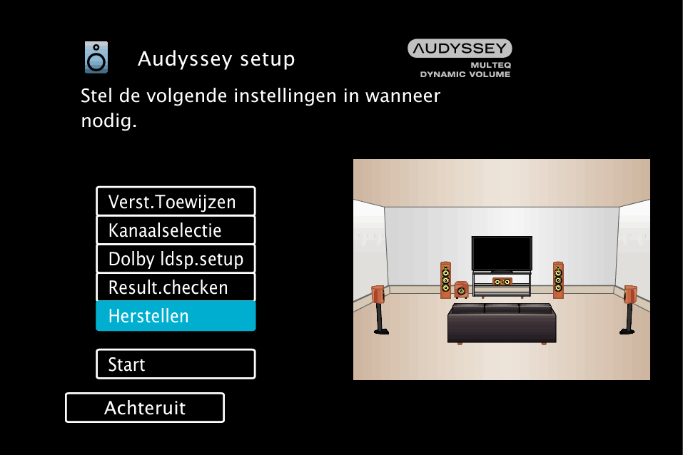 GUI AudysseySetup S73